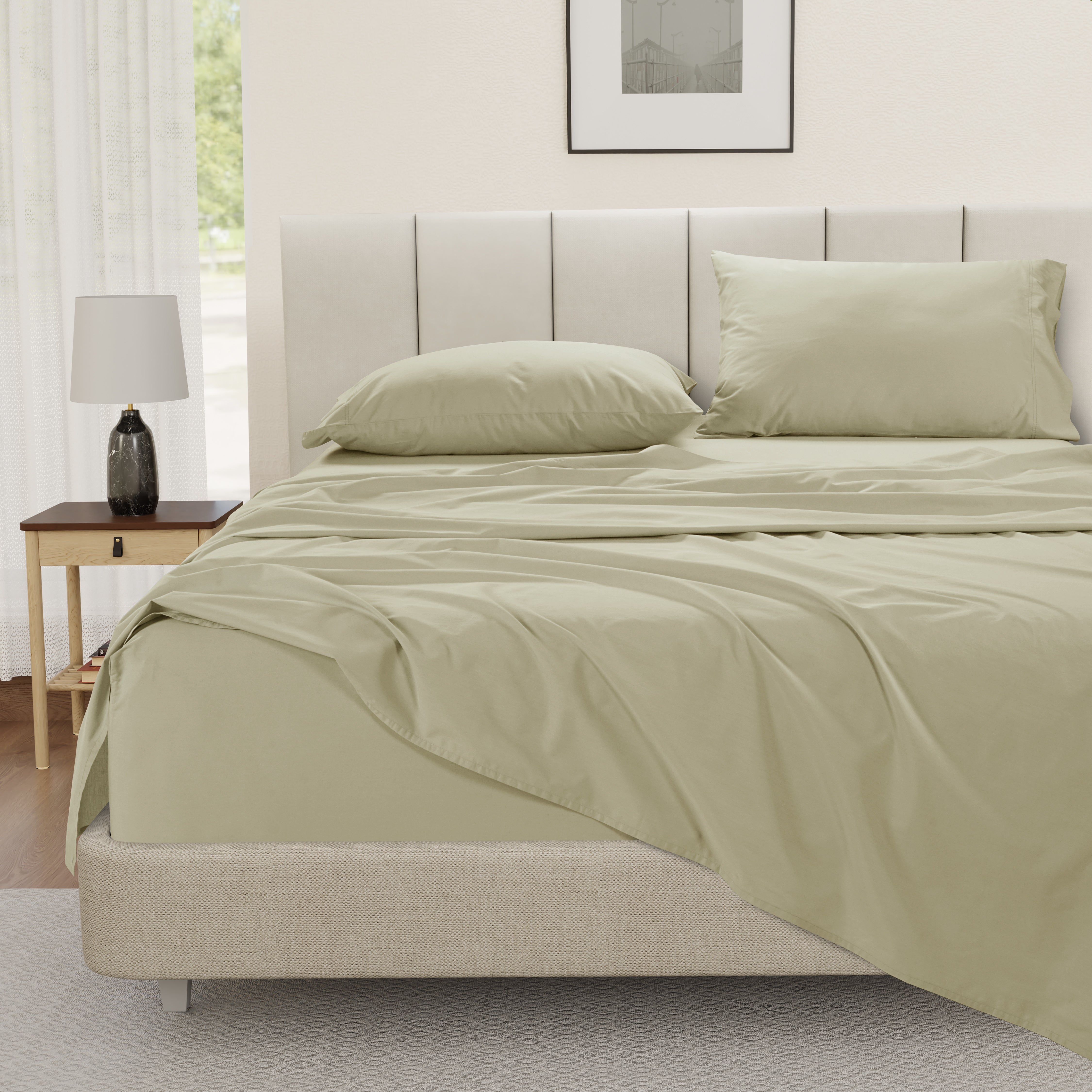 100% Cotton Sheet Set - Linen